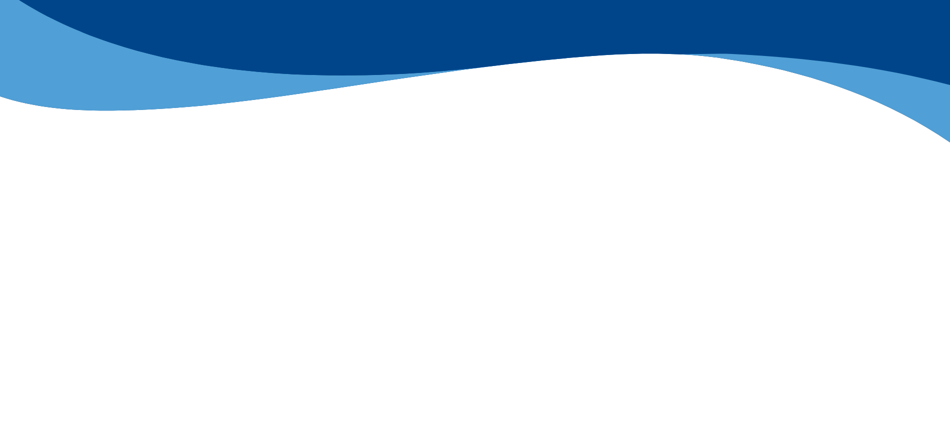 Banner com elementos gráficos em tons de azul 