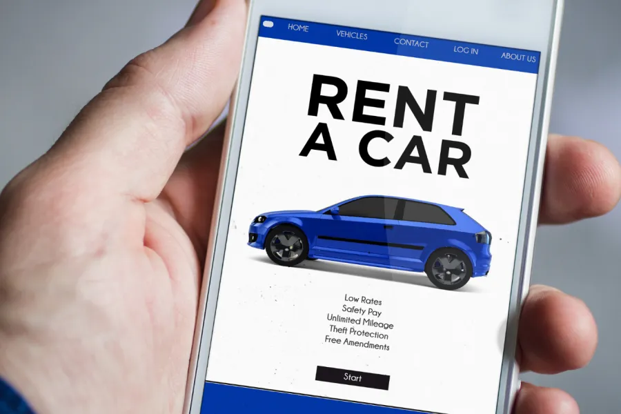 Rent a car com a Maxfinance RealizePlus 