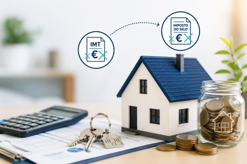 Isenção de IMT e Imposto do Selo: Quanto vai poupar na sua primeira habitação?